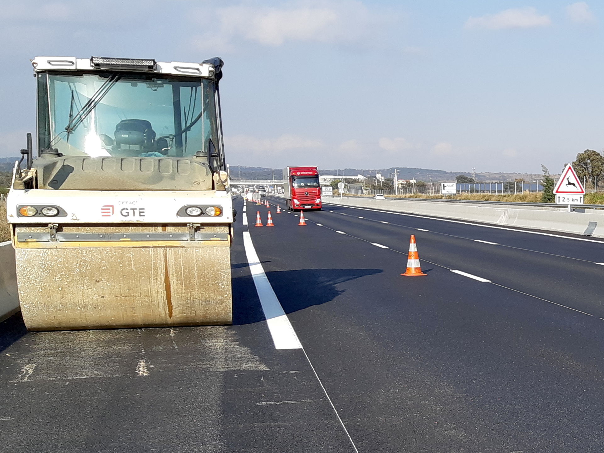 A9 le Boulou realisation autoroute