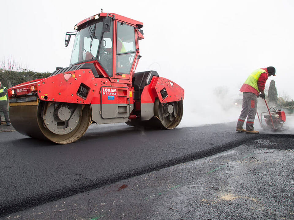 Route départementale en France