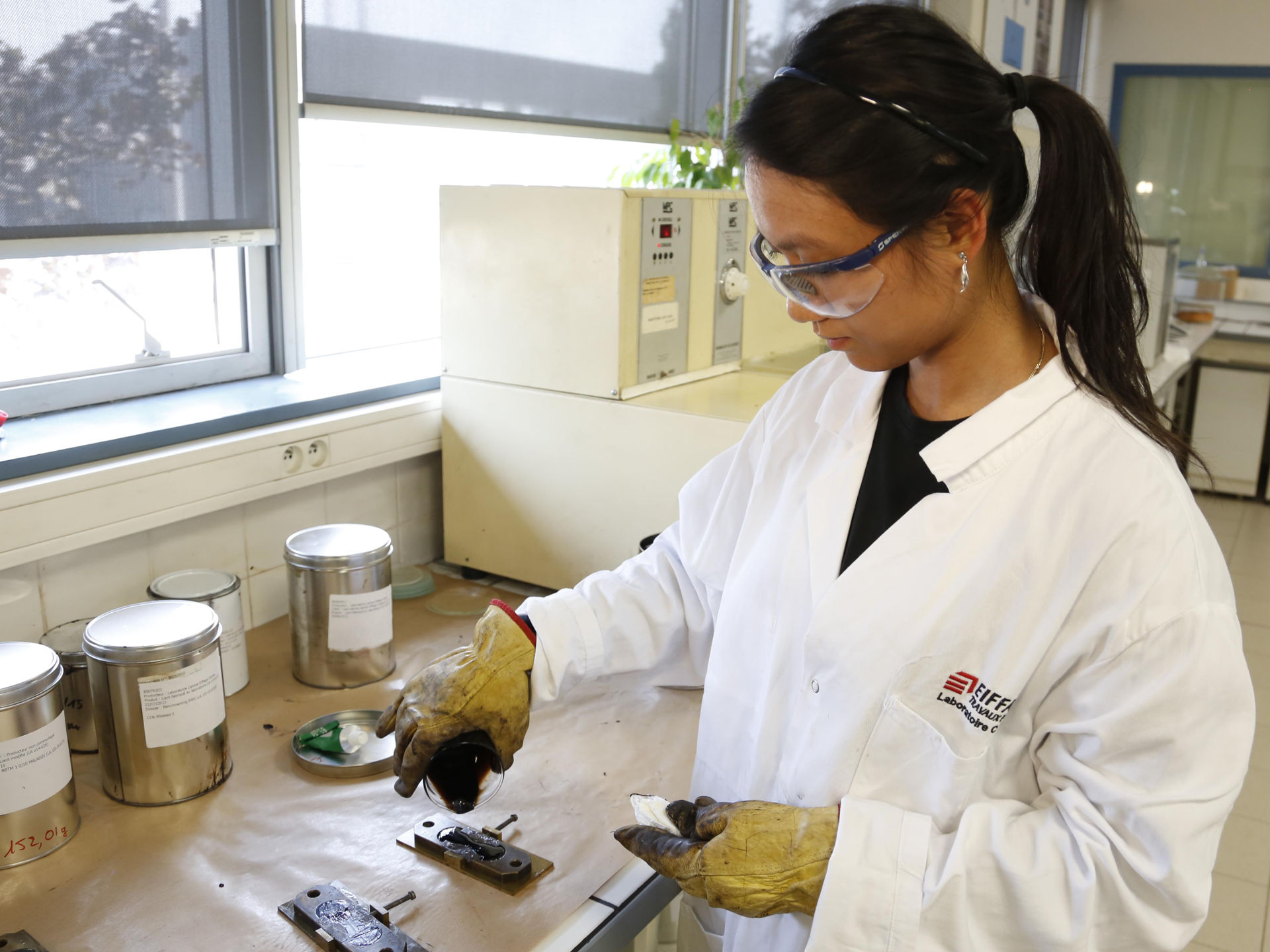 test de laboratoire Roadway solutions nos expertises