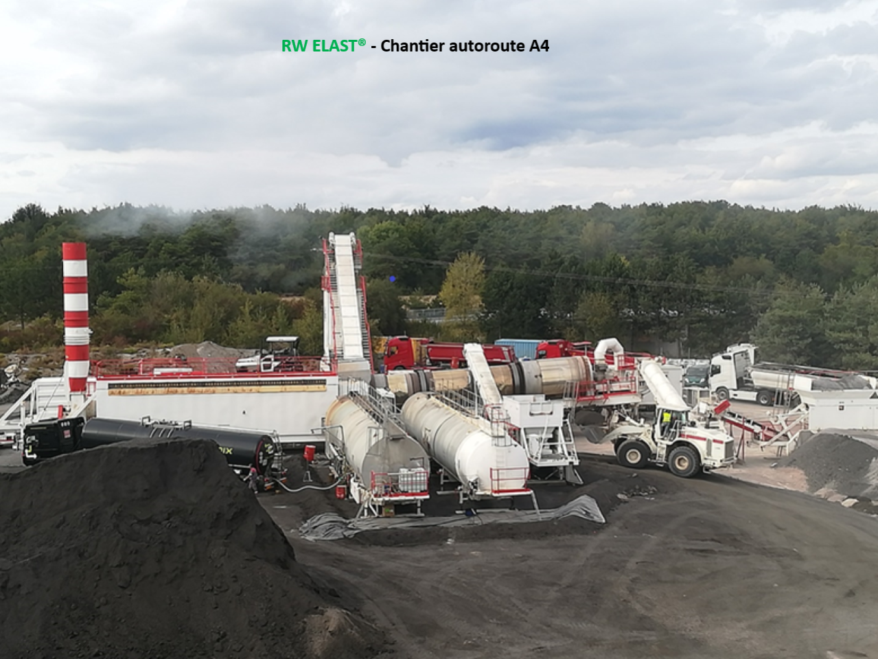 additifs enrobés à chaud autoroute